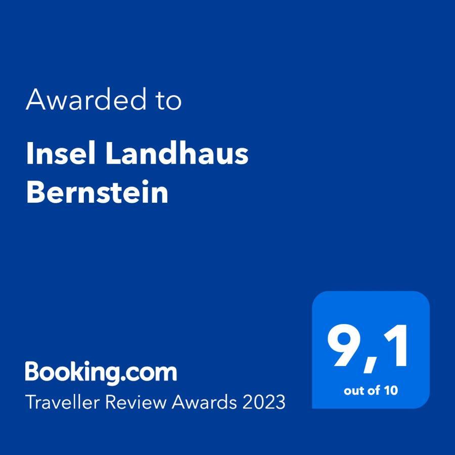 Insel Landhaus Bernstein Villa Гагер Екстериор снимка